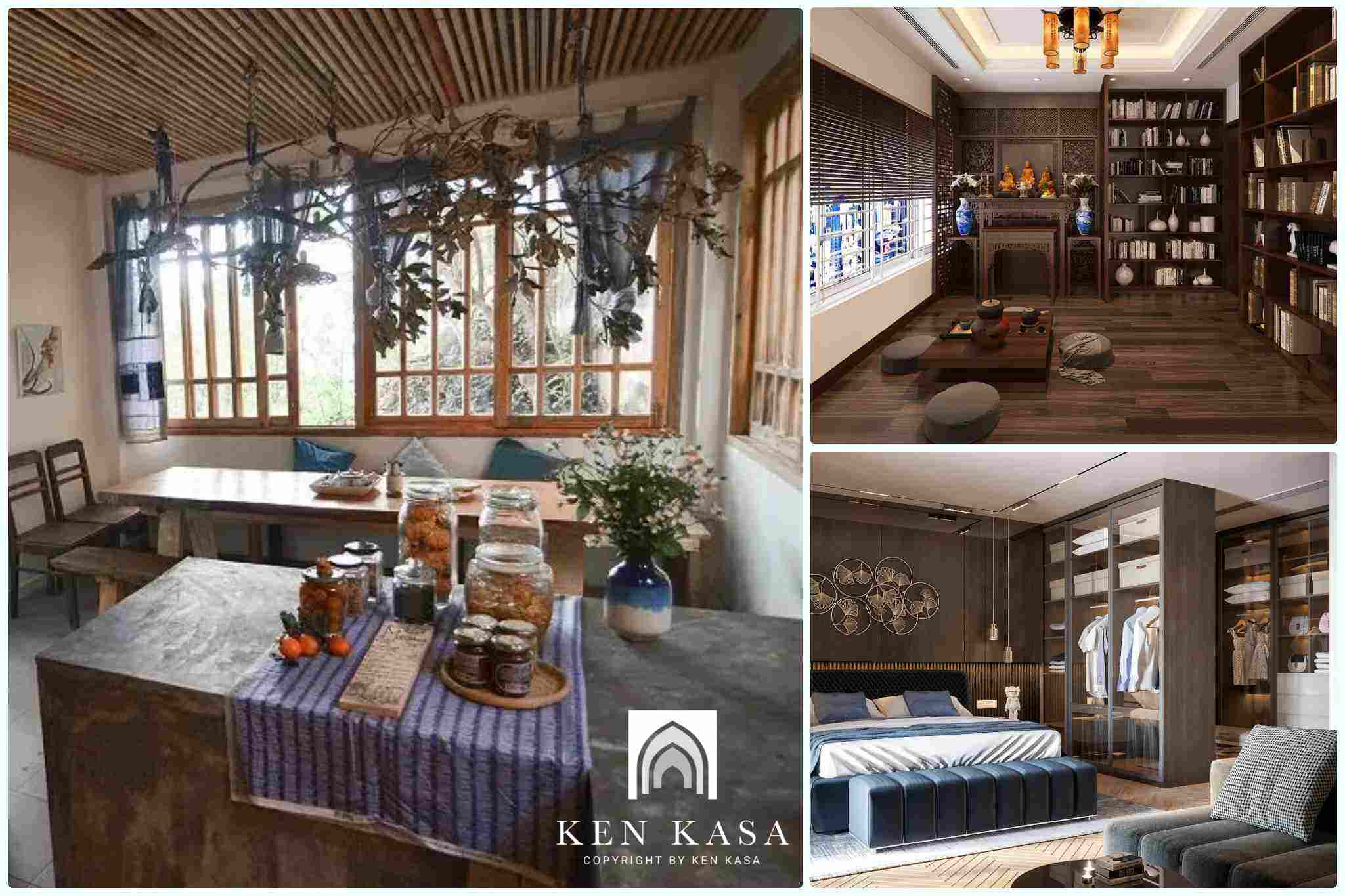 Mẫu nhà homestay trong phố Dadia homestay 